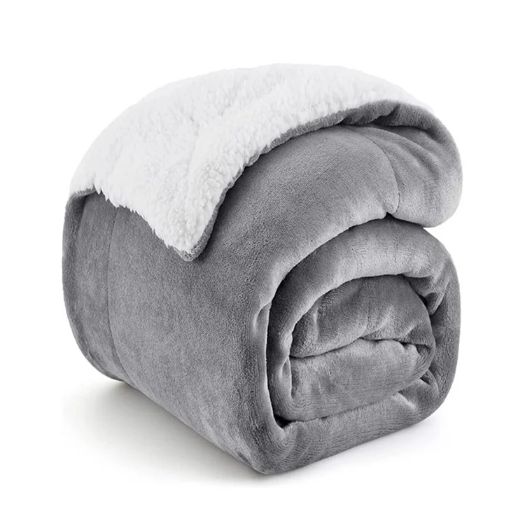100% pólýester Sherpa teppi