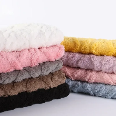 3D Jacquard Sherpa efni