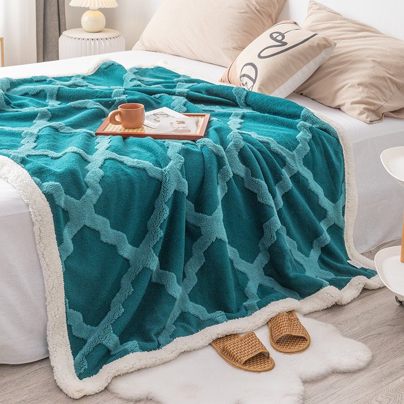 Anti-pill Coral Flannel flísteppi