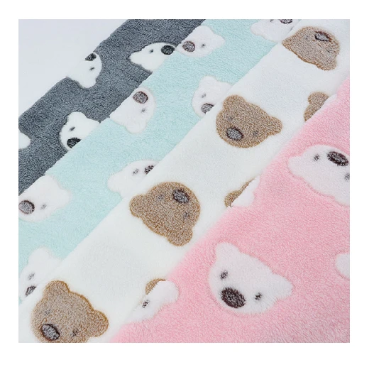 Baby teppi flannel efni