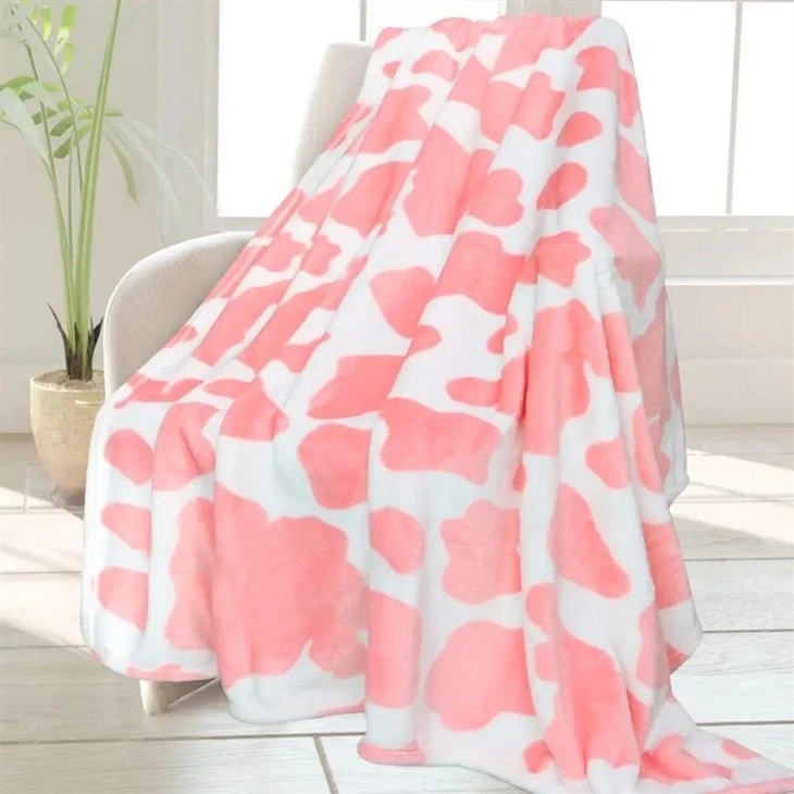 pink flannel blanket