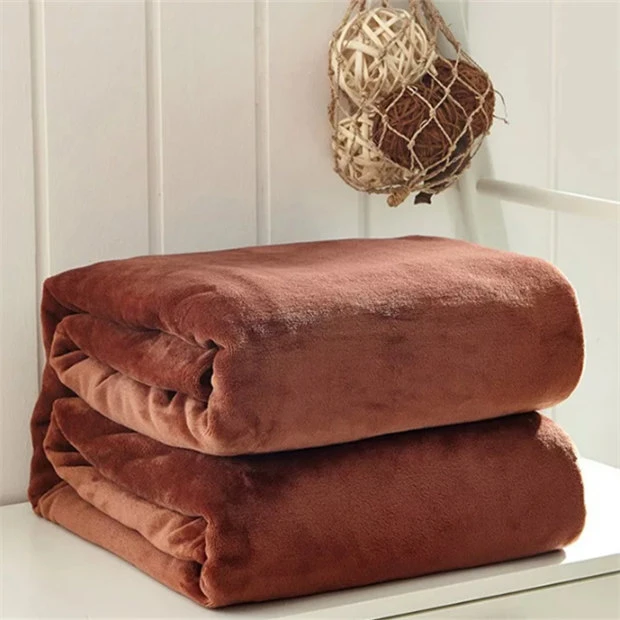 Fleece flannel teppi