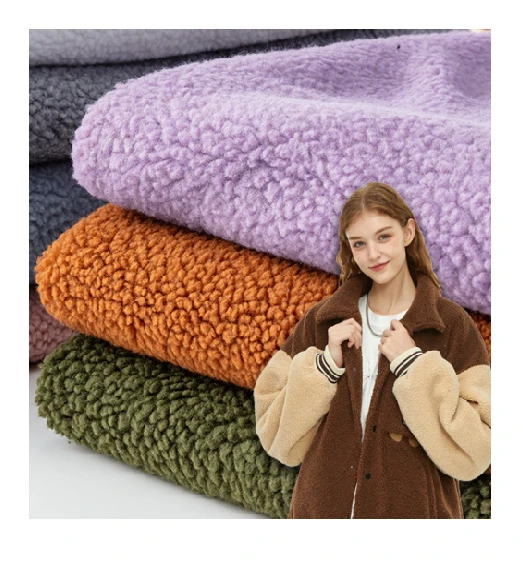 Fuzzy Extra Warm Jacquard Sherpa efni