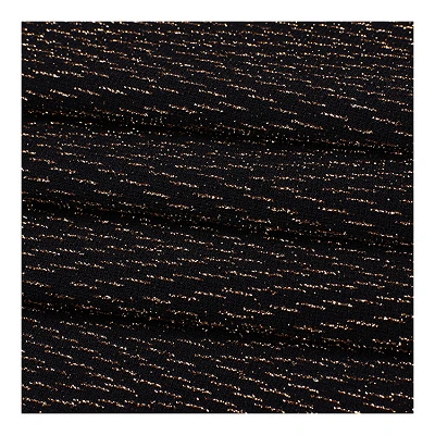 Gull og silfur Jacquard prjónað efni