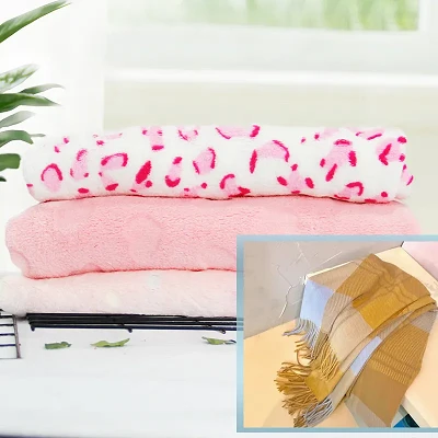 Jacquard Pineapple Coral Plush Home Textile Efni