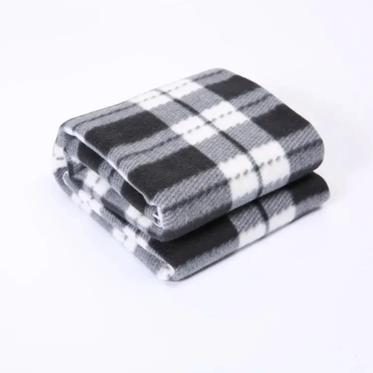 Prjónað Polar Fleece teppi