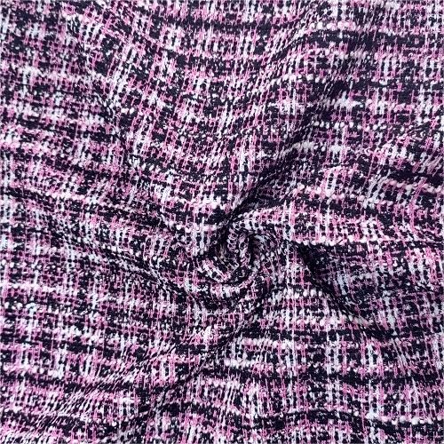 Plaid prjónað Jacquard dúkur