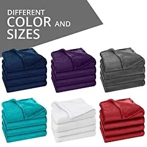 Plush Fluffy Fleece Throw Flannel Blanket quotation