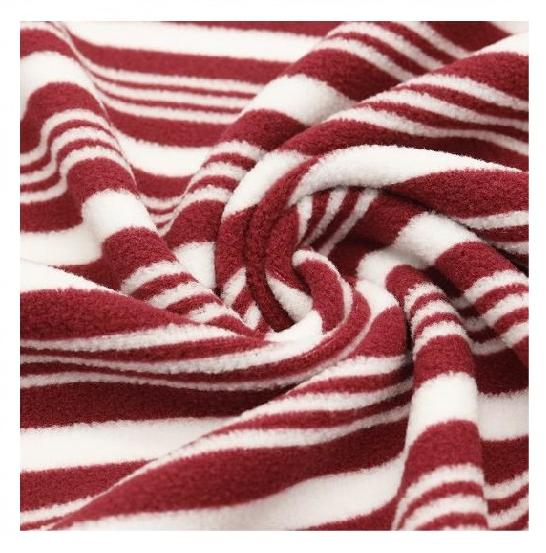 Double Dye Prjónað Polar Fleece Efni