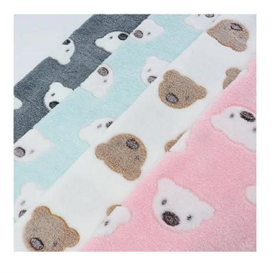 Baby teppi flannel efni