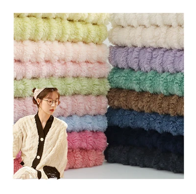 Jacquard prjóna Sherpa Dúkur Dúkur