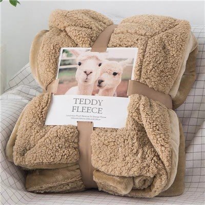 Teddy Bear Sherpa teppi