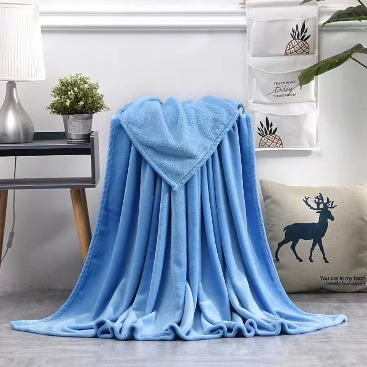 Ofurmjúkt flannel flísteppi