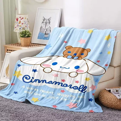 Teiknimyndaprent kóral teppi